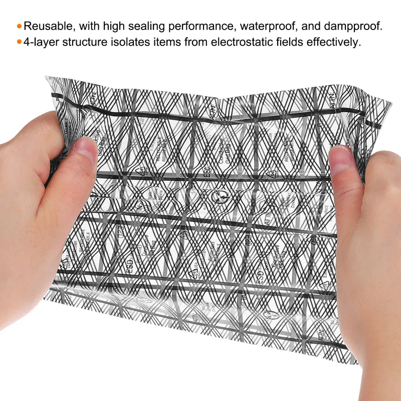 35Pcs Open Top Anti Static Bags ESD Shielding Bag Flat 6x8 Inch