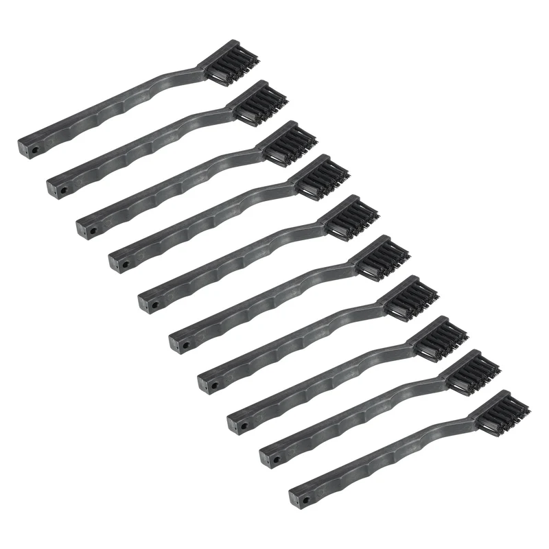 Anti Static ESD Brush Cleaning Keyboard Brush Nylon 10pcs for Computer Keyboard PCB Motherboards Laptop 35x180mm