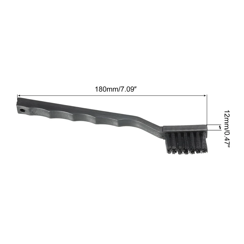 Anti Static ESD Brush Cleaning Keyboard Brush Nylon 10pcs for Computer Keyboard PCB Motherboards Laptop 35x180mm
