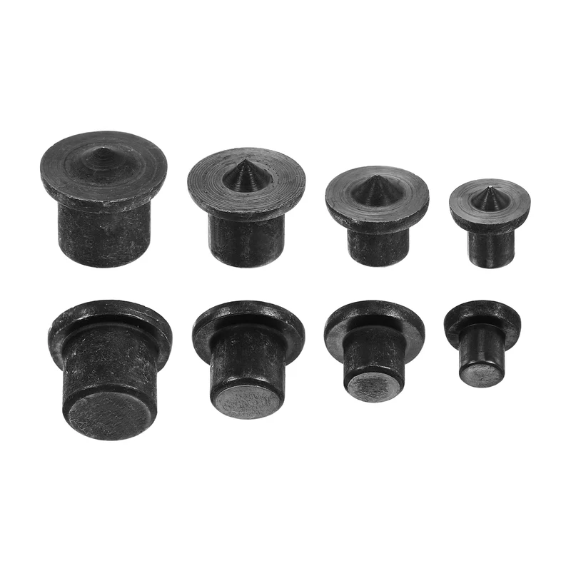 8Pcs Solid Dowel and Tenon Center Transfer Plugs, 4Size Doweling Centering Pins
