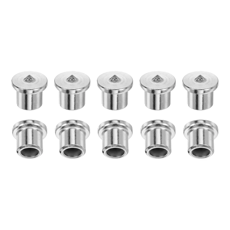 10Pcs Hollow Dowel and Tenon Center Transfer Plugs, 12mm Doweling Centering Pin