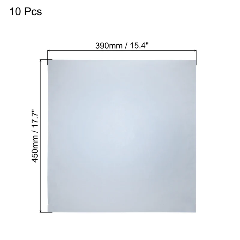 10Pcs Anti Static Bags ESD Shielding Bag 15.7x17.7 Inch(400*450mm)