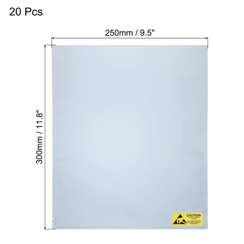 20Pcs Anti Static Bags ESD Shielding Bag 9.8x11.8 Inch(250*300mm)