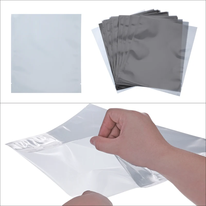 50Pcs Anti Static Bags ESD Shielding Bag 6.3x8 Inch(160x200mm)