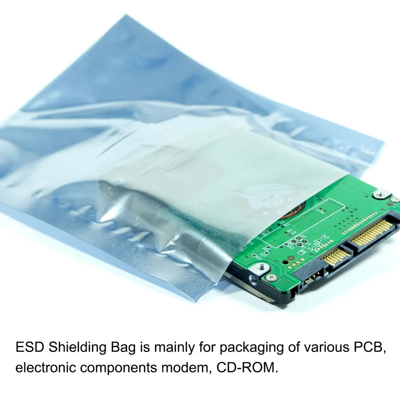 50Pcs Anti Static Bags ESD Shielding Bag 6x8 Inch(150x200mm)