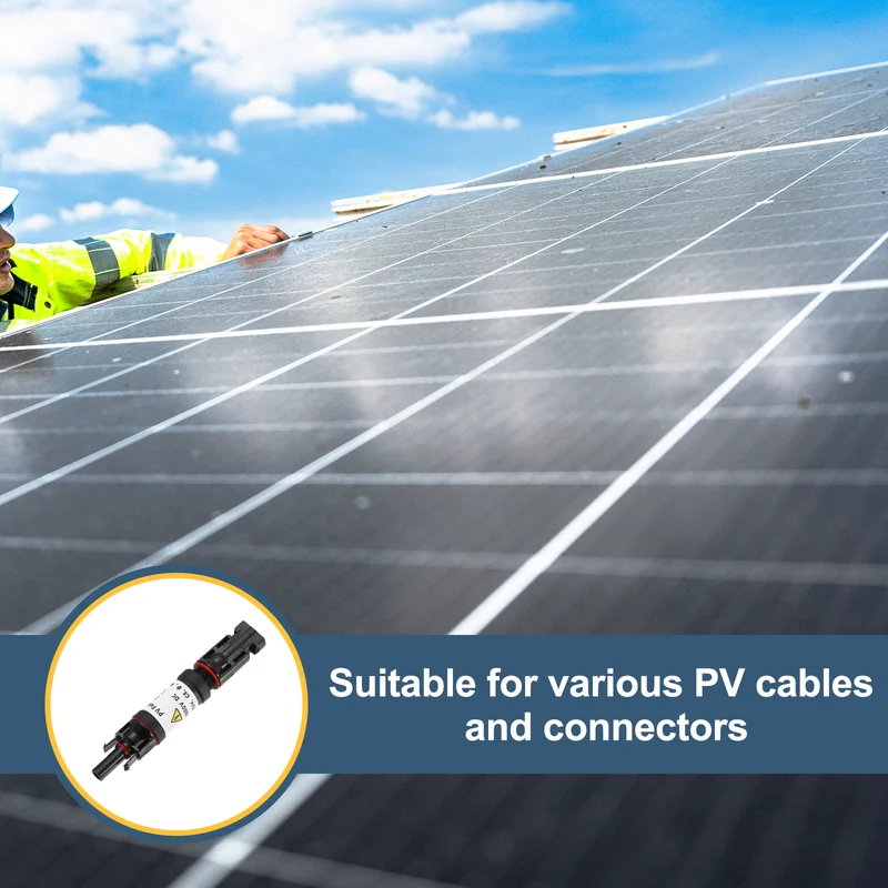 1Set 15A Solar Fuse Holder Inline with Fuse for Solar Photovoltaic System