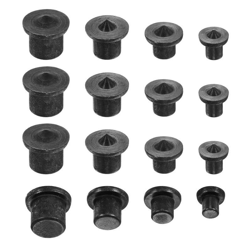 16Pcs Solid Dowel and Tenon Center Transfer Plugs, 4Sizes Doweling Centering Pin