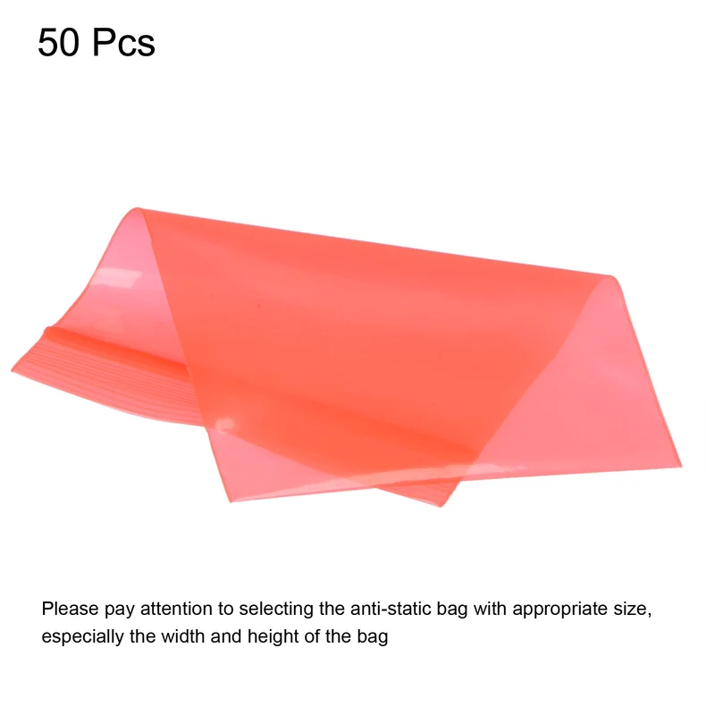 Anti Static Bags Shielding Bag 2.4x3.5inch(6x9cm) for Hard Drive 50pcs