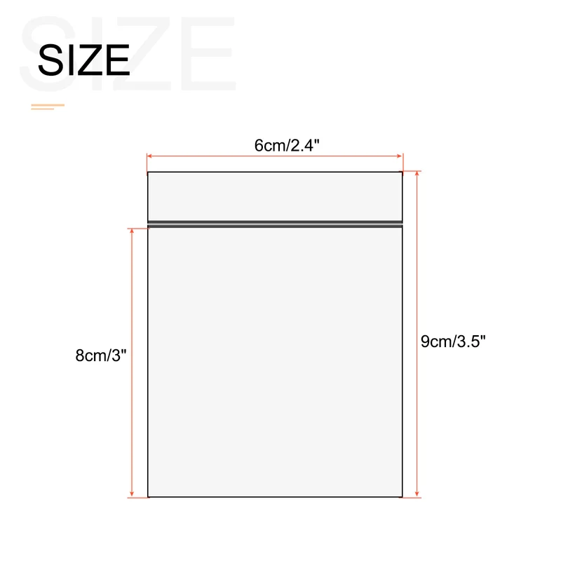 Anti Static Bags Shielding Bag 2.4x3.5inch(6x9cm) for Hard Drive 100pcs