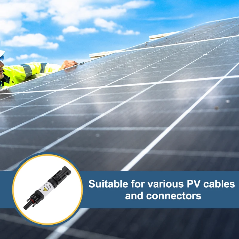 5Pcs 15A 1000V IP67 Waterproof Built-in Diode Solar Wire Connectors