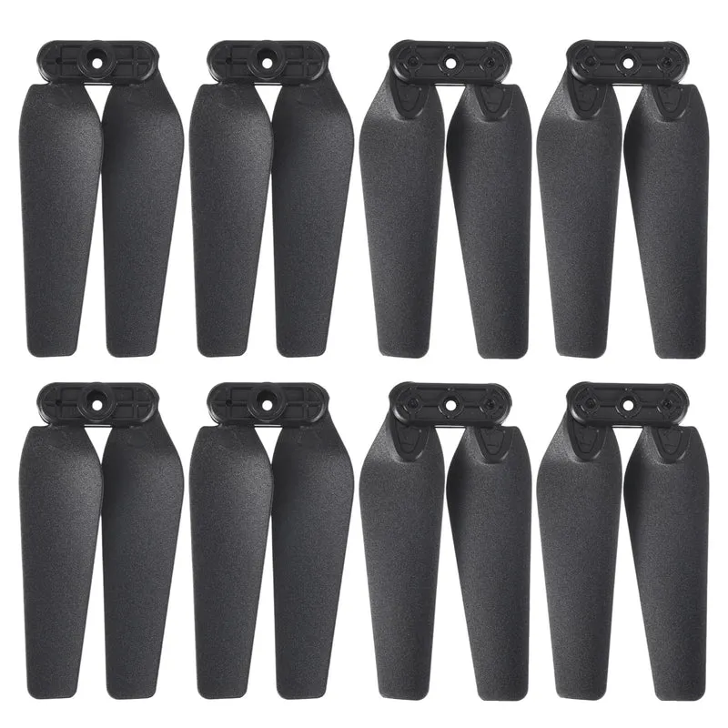 8Pcs 4.3" Folding Propellers for E88 E99 E525 Quadcopter Black