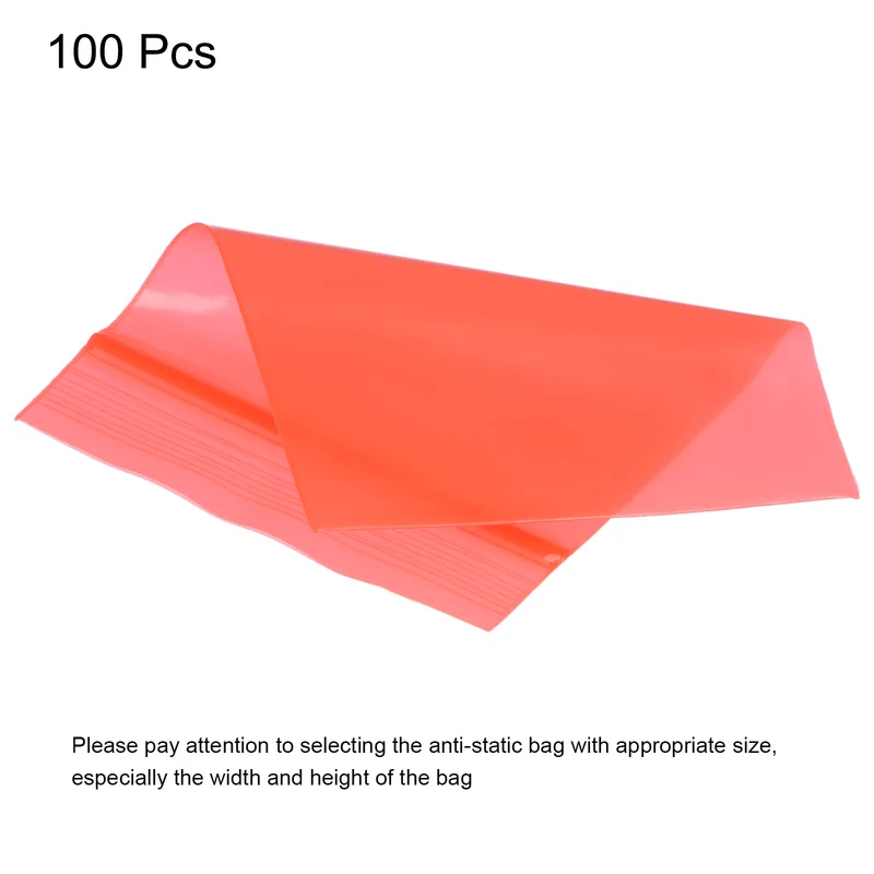 Anti Static Bags Shielding Bag 2x2.8inch(5x7cm) for Hard Drive 100pcs