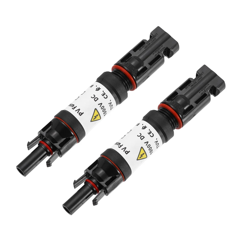2Pcs 15A Solar Fuse Holder Inline with Fuse for Solar Photovoltaic System
