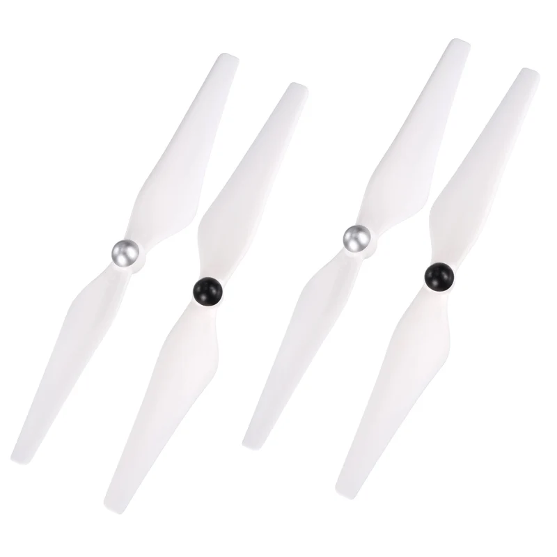 4Pcs 9Inch Plastic Propellers Self-Tightening for Phantom 3 White