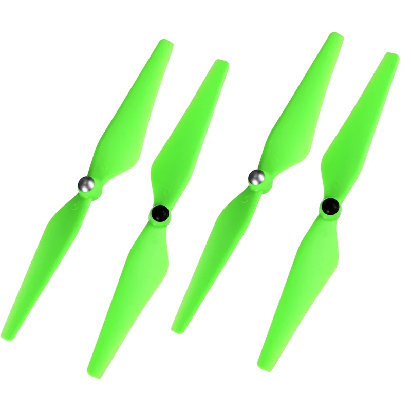 4Pcs 9Inch Plastic Propellers Self-Tightening for Phantom 3 Green