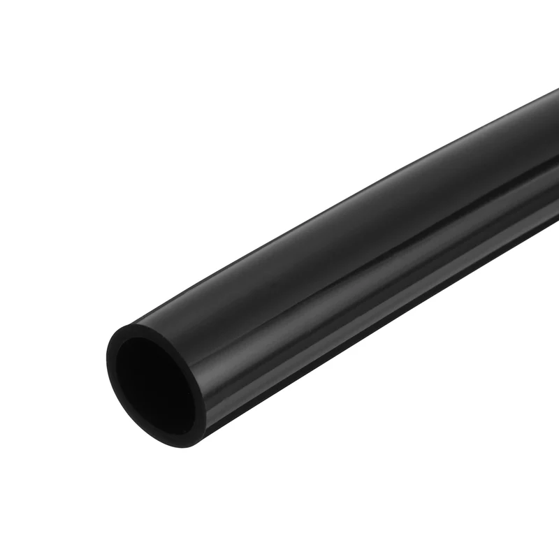 Silicone Tubing, 12mm ID x 16mm OD 3.3ft Silicone Rubber Tube Hose Pipe Black