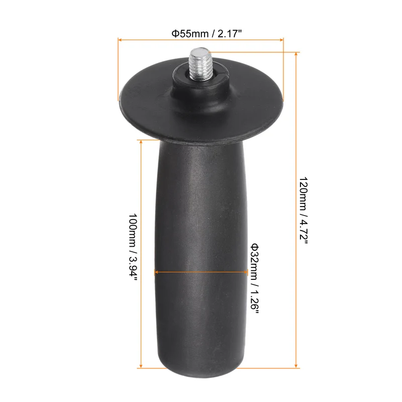 8mm Thread Plastic Auxiliary Side Handle Tool for Angle Grinder