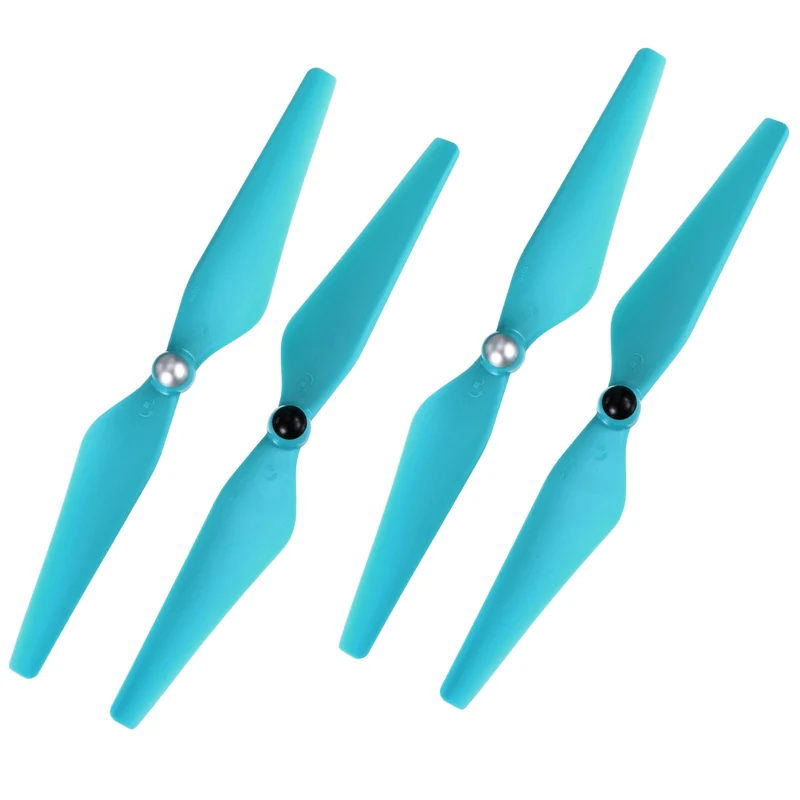 4Pcs 9Inch Plastic Propellers Self-Tightening for Phantom 3 Blue