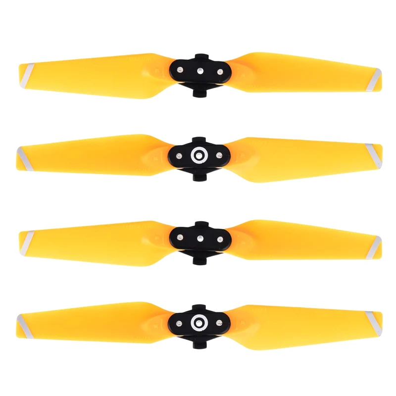 4Pcs 5 Inch Folding Propellers for Spark RC Quadcopter Yellow