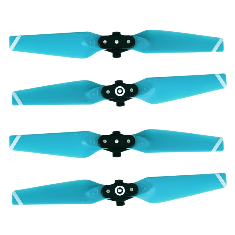 4Pcs 5 Inch Folding Propellers for Spark RC Quadcopter Blue