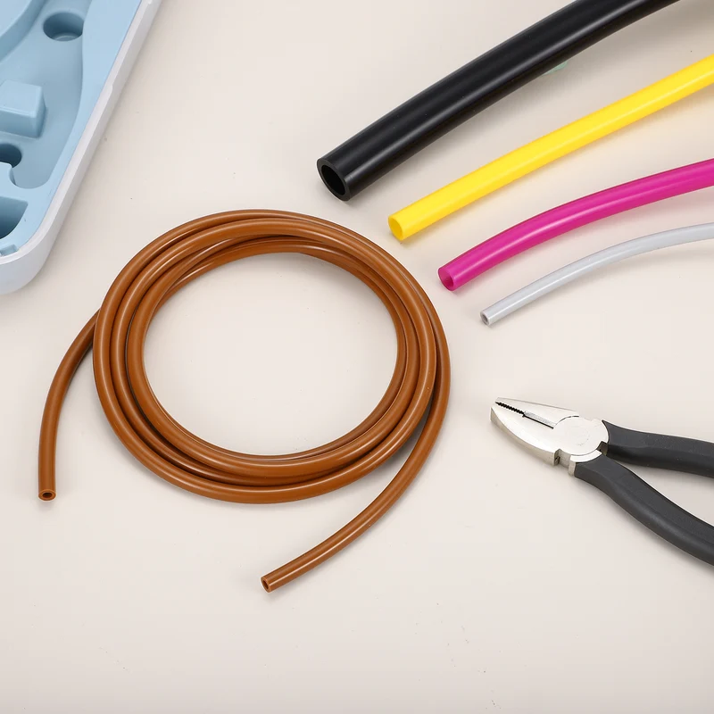 Silicone Tubing, 9mm ID x 14mm OD 6.6ft Silicone Rubber Tube Hose Pipe Black