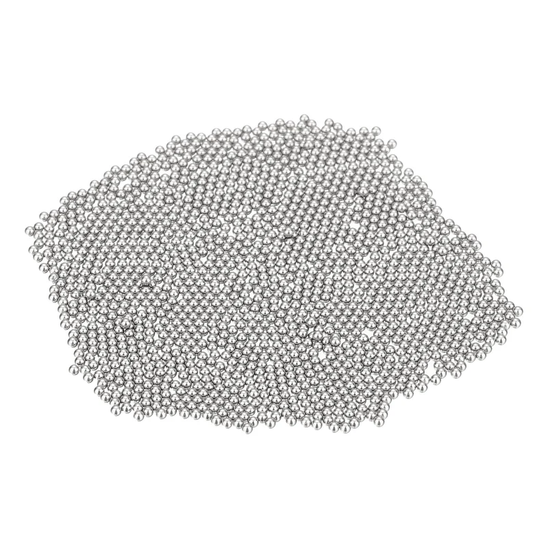 1000-Pack Bearing Balls, 1.5mm 304 Stainless Steel G100 Metal Precision Balls