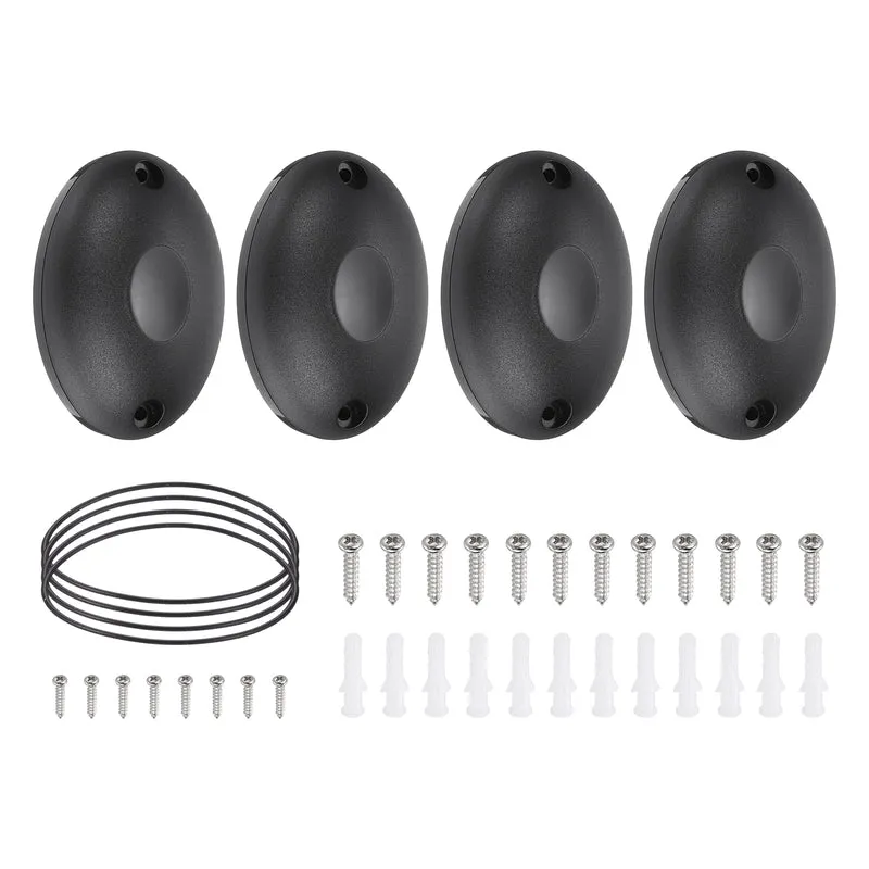 Garage Door Sensor, Wireless Single Infrared Gate Beam Photocell Sensor, 2 Set