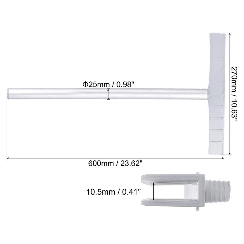 24" Handheld Sign Holder 2Pcs Sign Stands Pick Up Poster Sign Holder