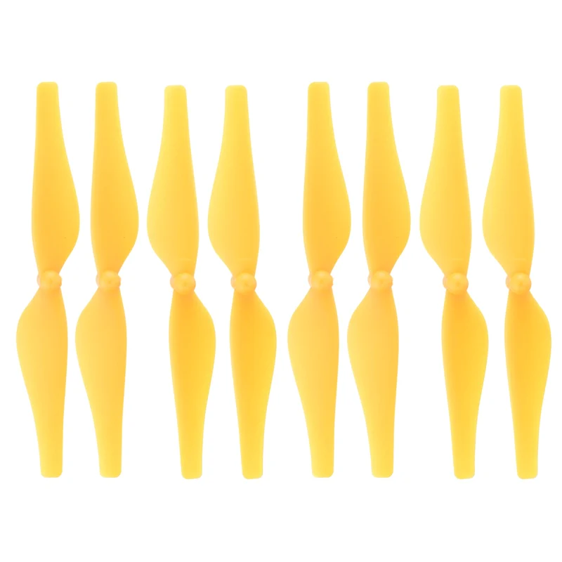 8Pcs 3 Inch Plastic Propellers for Tello RC Quadcopter Yellow