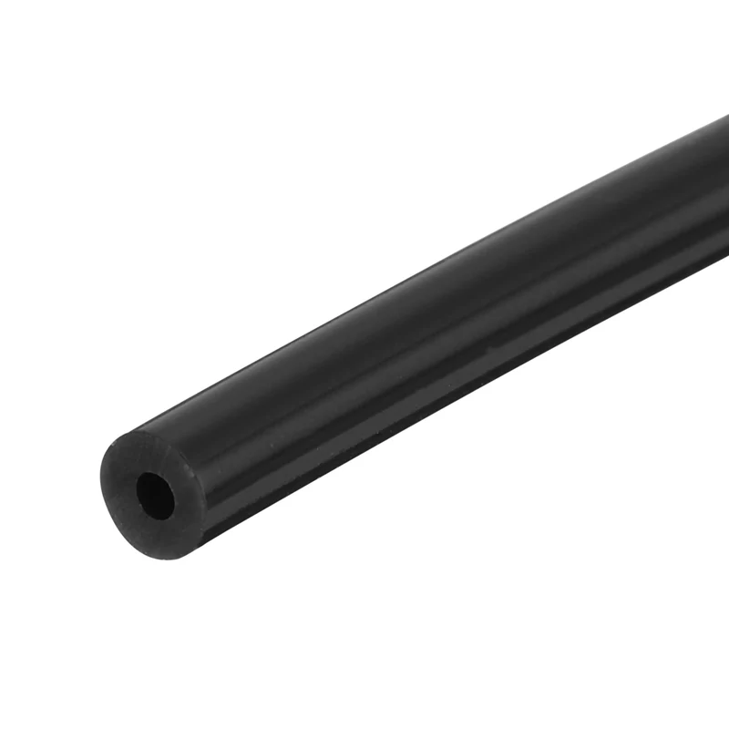 Silicone Tubing, 4mm ID x 6mm OD 9.8ft Silicone Rubber Tube Hose Pipe Black
