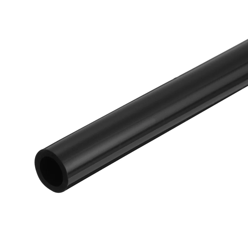 Silicone Tubing, 3mm ID x 6mm OD 19.7ft Silicone Rubber Tube Hose Pipe Black