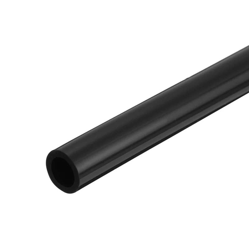 Silicone Tubing, 6mm ID x 9mm OD 24.9ft Silicone Rubber Tube Hose Pipe Black