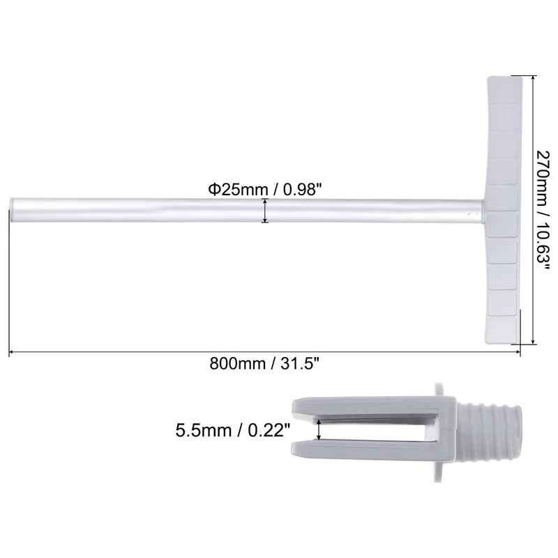 32" Handheld Sign Holder 2Pcs Sign Stands Pick Up Poster Sign Guide Holder
