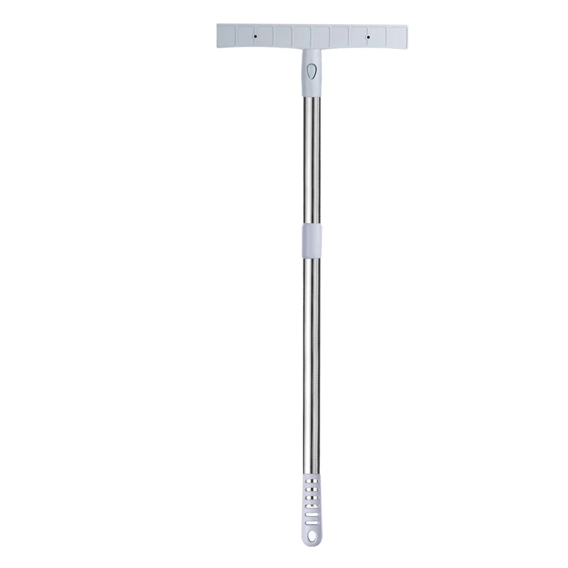 31.5"x10.6" Sign Stand Poster Holder Telescopic Pole Stainless Steel Square