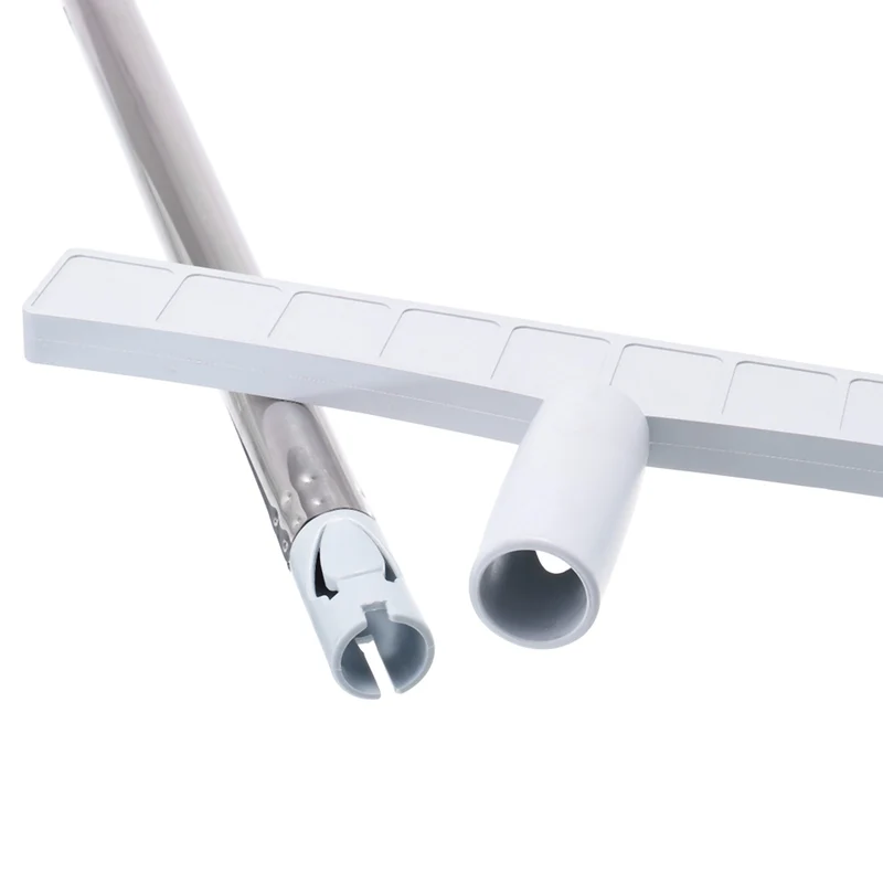 31.5"x10.6" Sign Stand Poster Holder Telescopic Pole Stainless Steel Square