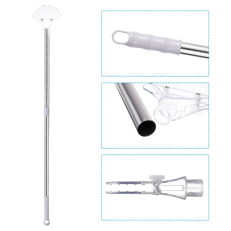 33" Handheld Adjustable Sign Holder Poster Sign Guide Holder Fan-Shaped Metal