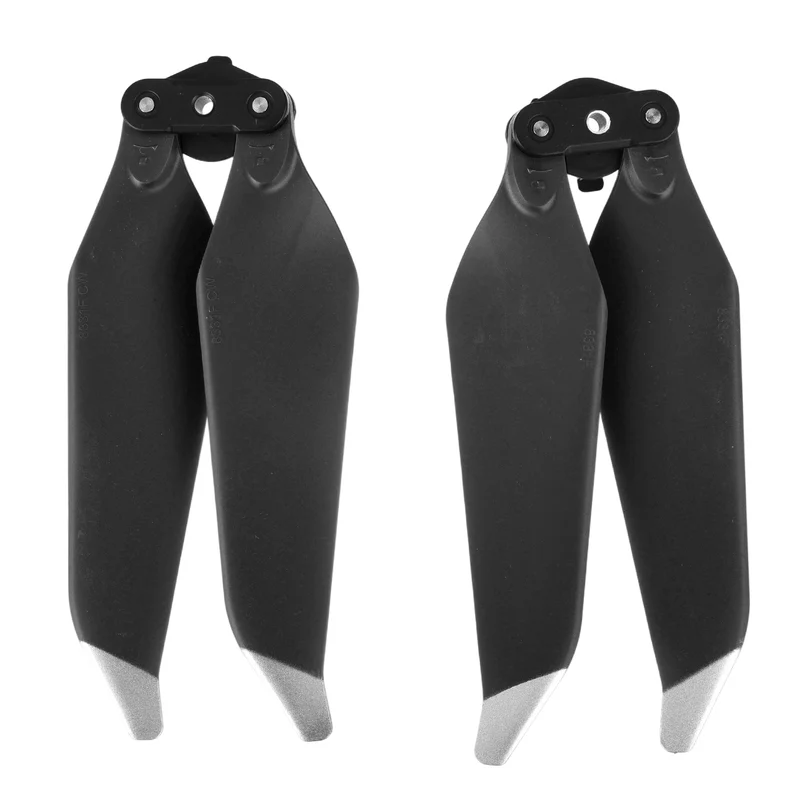 2Pcs 8.5" Low Noise Propellers for Mavic Air 2 Quadcopter Black/Silver