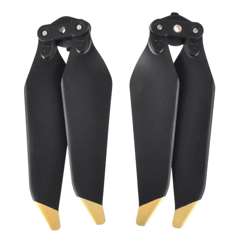 2Pcs 8.5" Low Noise Propellers for Mavic Air 2 Quadcopter Black/Gold