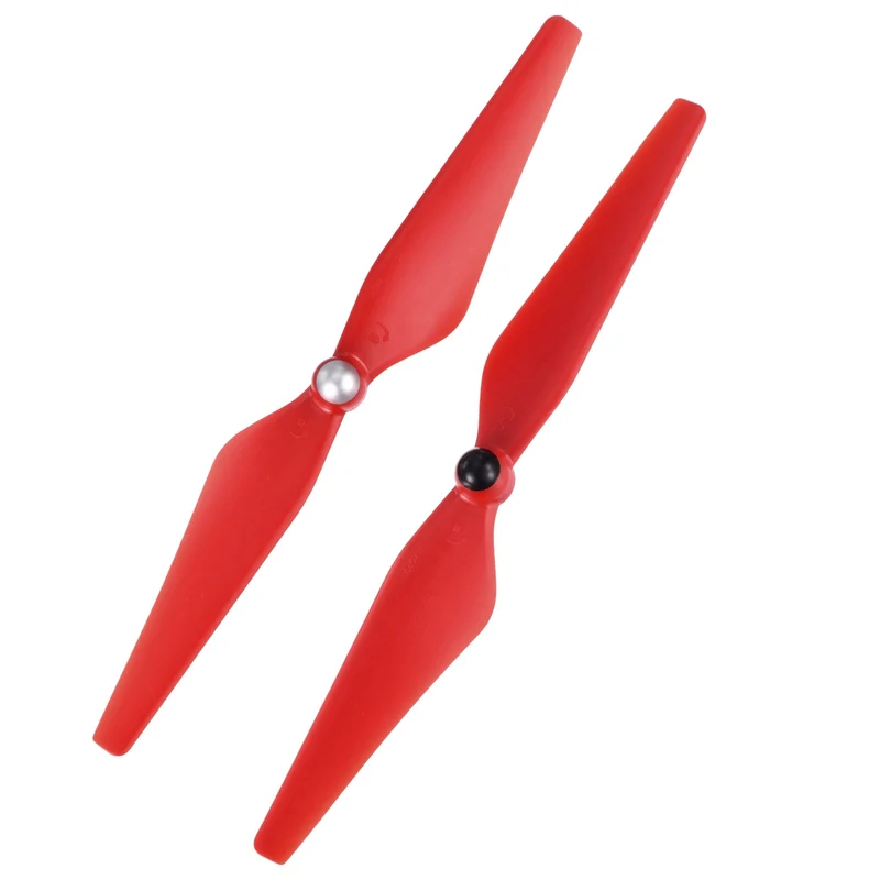 2Pcs 9Inch Plastic Propellers Self-Tightening for Phantom 3 Red