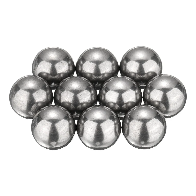 10-Pack Bearing Balls, 14mm 304 Stainless Steel G100 Metal Precision Balls