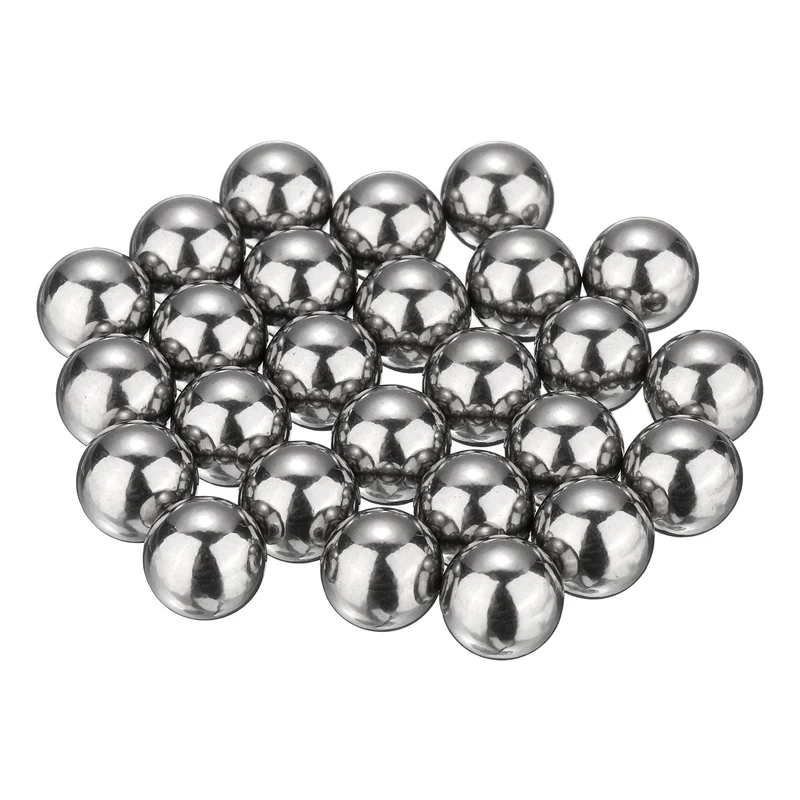 20-Pack Bearing Balls, 12mm 304 Stainless Steel G100 Metal Precision Balls