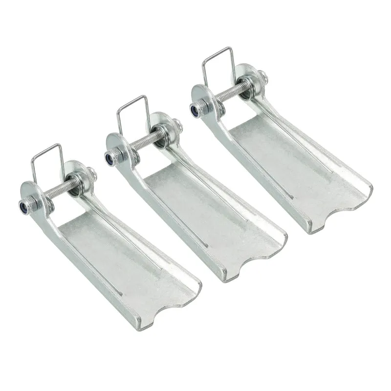 2.9 Inch Replacement Hooks Latch, 3 Pack Metal Towing Receiver Hitch, Silver