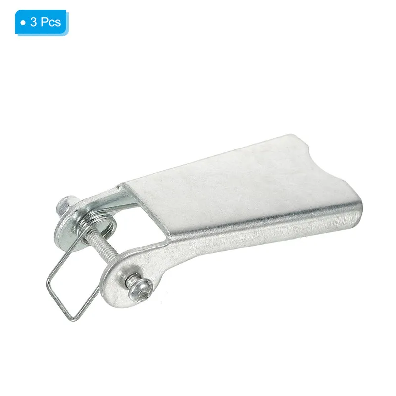 2.9 Inch Replacement Hooks Latch, 3 Pack Metal Towing Receiver Hitch, Silver