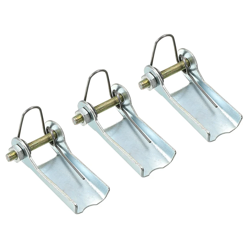 1.3 Inch Replacement Hooks Latch, 3 Pack Metal Towing Receiver Hitch, Silver