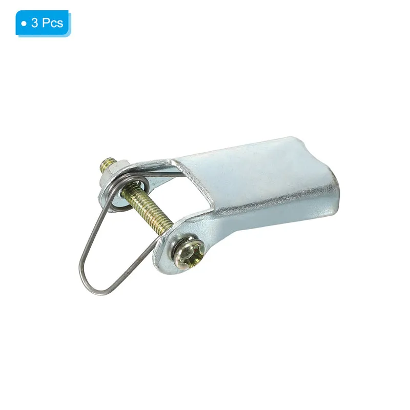1.3 Inch Replacement Hooks Latch, 3 Pack Metal Towing Receiver Hitch, Silver