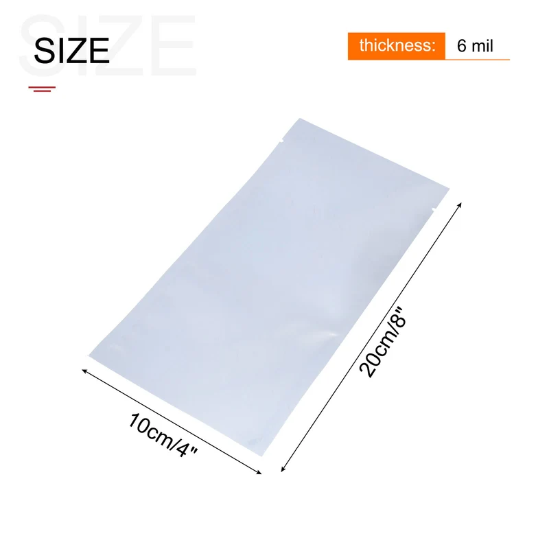 Anti Static Bags Shielding Bag 50pcs 4x8inch(10x20cm) Open Top with Labels