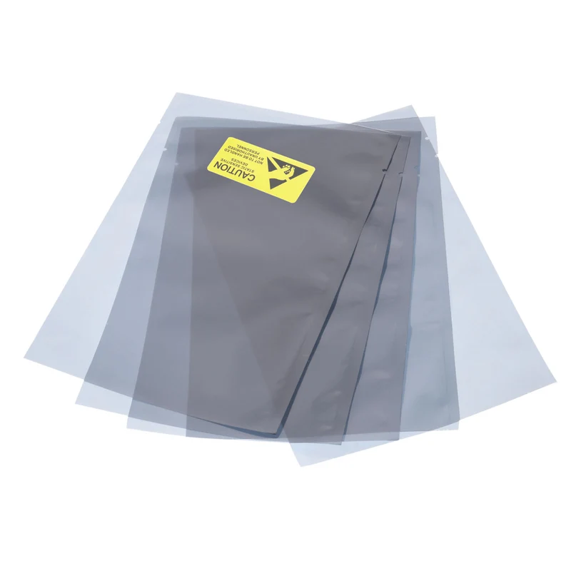 Anti Static Bags Shielding Bag 50pcs 4x6inch(10x15cm) Open Top with Labels