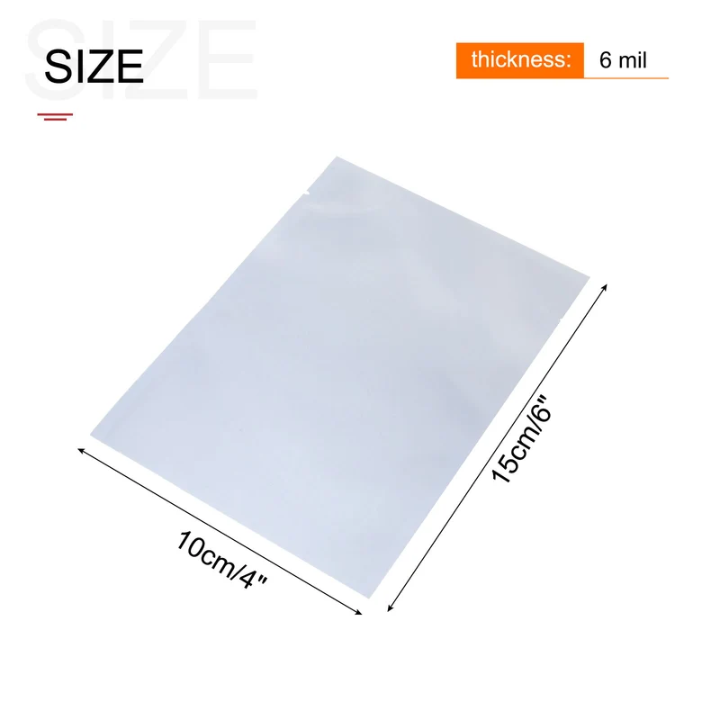 Anti Static Bags Shielding Bag 50pcs 4x6inch(10x15cm) Open Top with Labels