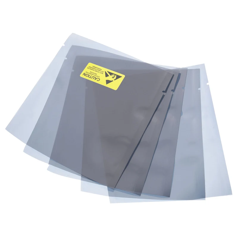 Anti Static Bags Shielding Bag 50pcs 4x4.7inch(10x12cm) Open Top with Labels