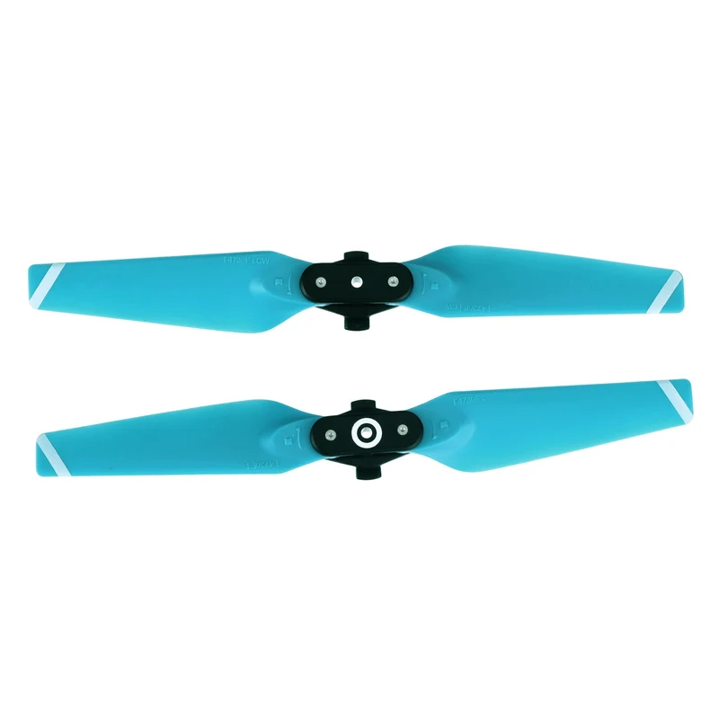 2Pcs 5 Inch Folding Propellers for Spark RC Quadcopter Blue